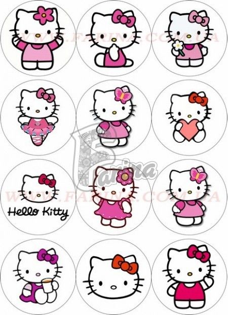 Набор Картинок Hello Kitty №2< фото цена